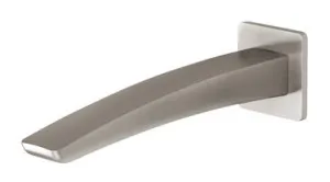 Rush Wall Bath Spout/Outlet 180mm In Brushed Nickel By Phoenix by PHOENIX, a Bathroom Taps & Mixers for sale on Style Sourcebook