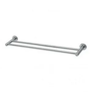 Radii Round Plate Towel Rail Double 600mm | Made From Stainless Steel By Phoenix by PHOENIX, a Towel Rails for sale on Style Sourcebook