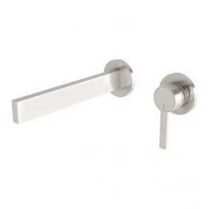Lexi Mkii Wall Bath Mixer Set (200mm Spout) In Brushed Nickel By Phoenix by PHOENIX, a Bathroom Taps & Mixers for sale on Style Sourcebook