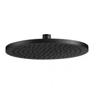 Nx Quil Shower Rose 250mm Round 3Star | Made From Brass In Matte Black By Phoenix by PHOENIX, a Showers for sale on Style Sourcebook