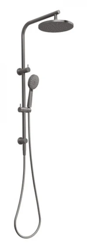 Vivid Slimline Twin Shower 3Star Brushed Carbon In Grey By Phoenix by PHOENIX, a Showers for sale on Style Sourcebook