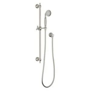 Cromford Hand Shower On Rail 4Star In Brushed Nickel By Phoenix by PHOENIX, a Showers for sale on Style Sourcebook