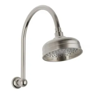 Cromford High-Rise Shower Arm & Rose 4Star In Brushed Nickel By Phoenix by PHOENIX, a Showers for sale on Style Sourcebook