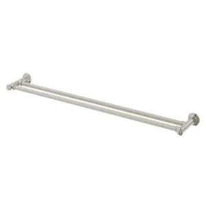 Cromford Towel Rail Double 800mm In Brushed Nickel By Phoenix by PHOENIX, a Towel Rails for sale on Style Sourcebook