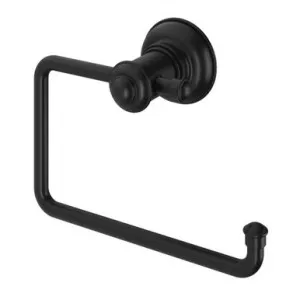 Cromford Toilet Roll Holder In Matte Black By Phoenix by PHOENIX, a Toilet Paper Holders for sale on Style Sourcebook