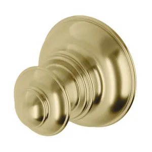 Cromford Robe Hook Brushed In Gold By Phoenix by PHOENIX, a Shelves & Hooks for sale on Style Sourcebook