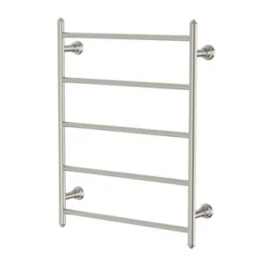 Cromford Heated Towel Ladder 550mm X 750mm In Brushed Nickel By Phoenix by PHOENIX, a Bathroom Accessories for sale on Style Sourcebook