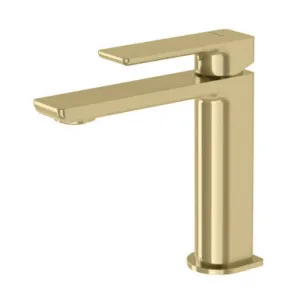 Gloss Mkii Hob Basin Mixer 6Star Brushed In Gold By Phoenix by PHOENIX, a Bathroom Taps & Mixers for sale on Style Sourcebook