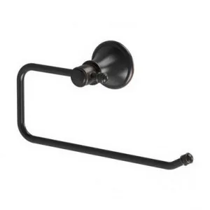 Nostalgia Hand Towel Holder | Made From Brass In Black By Phoenix by PHOENIX, a Towel Rails for sale on Style Sourcebook