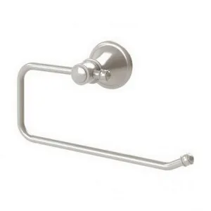 Nostalgia Hand Towel Holder | Made From Brass In Brushed Nickel By Phoenix by PHOENIX, a Towel Rails for sale on Style Sourcebook