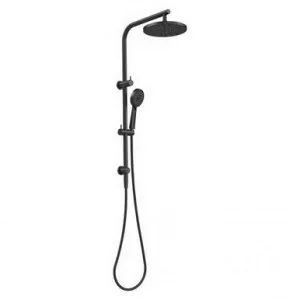 Vivid Slimline Twin Shower 3Star | Made From Brass In Matte Black By Phoenix by PHOENIX, a Showers for sale on Style Sourcebook