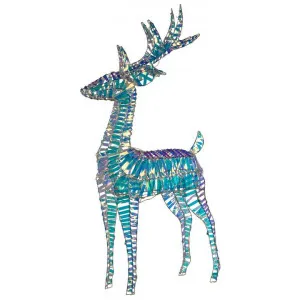 Deffillo LED Light Up Outdoor Christmas Reindeer Figurine, 130cm by Swishmas, a Statues & Ornaments for sale on Style Sourcebook