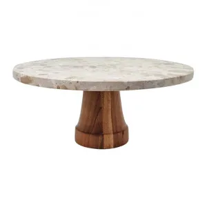 Isabella Marble & Timber Cake Stand by j.elliot HOME, a Cake Stands for sale on Style Sourcebook