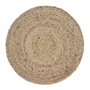 Madden Jute Round Placemat, Pack of 4, Natural by j.elliot HOME, a Table Cloths & Runners for sale on Style Sourcebook