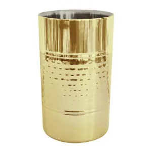 Alfie Metal Wine Cooler, Gold by j.elliot HOME, a Barware for sale on Style Sourcebook