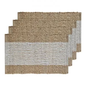 Blake Jute Placemat, Pack of 4 by j.elliot HOME, a Table Cloths & Runners for sale on Style Sourcebook