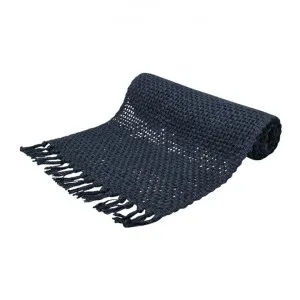 Rowan Jute Table Runner, 180x37cm, Navy by j.elliot HOME, a Table Cloths & Runners for sale on Style Sourcebook