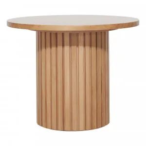 Gabino Round Side Table 66cm in Australian Messmate by OzDesignFurniture, a Side Table for sale on Style Sourcebook