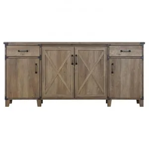 Oxford 4 Door 2 Drawer Credenza, 164cm by Modish, a Sideboards, Buffets & Trolleys for sale on Style Sourcebook