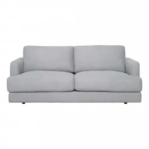 Temple 3 Seater Sofa with 2 Cushions in Belfast Grey by OzDesignFurniture, a Sofas for sale on Style Sourcebook