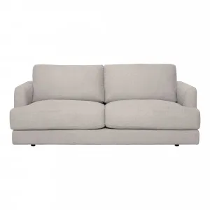 Temple 3 Seater Sofa with 2 Cushions in Belfast Beige by OzDesignFurniture, a Sofas for sale on Style Sourcebook