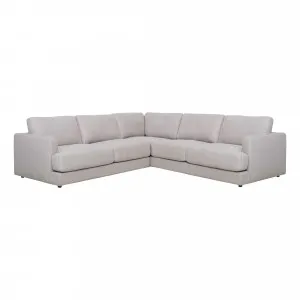 Temple Modular Sofa in Belfast Beige by OzDesignFurniture, a Sofas for sale on Style Sourcebook