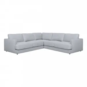 Temple Modular Sofa in Belfast Grey by OzDesignFurniture, a Sofas for sale on Style Sourcebook