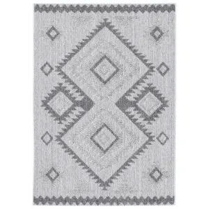 Maldives Maki Indoor / Outdoor Rug, 230x160cm, Grey by Phrear Rugs, a Outdoor Rugs for sale on Style Sourcebook