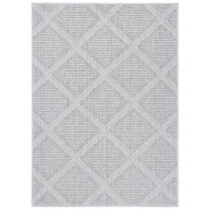 Maldives Yora Indoor / Outdoor Rug, 230x160cm, Grey by Phrear Rugs, a Outdoor Rugs for sale on Style Sourcebook