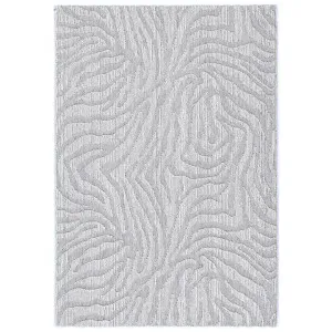 Maldives Safari Indoor / Outdoor Rug, 330x240cm, Grey by Phrear Rugs, a Outdoor Rugs for sale on Style Sourcebook
