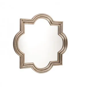 Marrakech Wall Mirror Antique Silver - 90cm Large 90cm by Luxe Mirrors, a Mirrors for sale on Style Sourcebook
