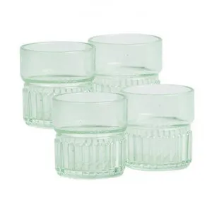 Lune Edensor Galss Votive, Set of 4 by Canvas Sasson, a Home Fragrances for sale on Style Sourcebook