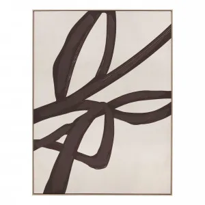 Leafy Impressions Box Framed Canvas in 122 x 162cm by OzDesignFurniture, a Painted Canvases for sale on Style Sourcebook