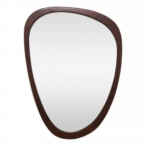 Clara Mirror 75x100cm in Walnut by OzDesignFurniture, a Mirrors for sale on Style Sourcebook