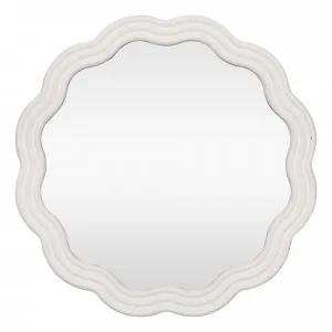 Daisy Mirror 110cm in Matte White by OzDesignFurniture, a Mirrors for sale on Style Sourcebook
