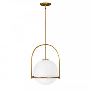 Hinkley Somerset Large Pendant Light (E27) Heritage Brass by Hinkley, a Pendant Lighting for sale on Style Sourcebook