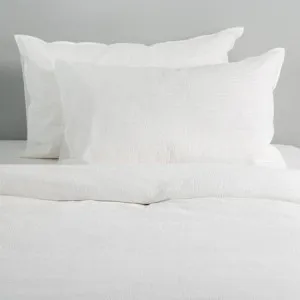 Canningvale Modella Quilt Cover Set - White, King, Cotton by Canningvale, a Sheets for sale on Style Sourcebook
