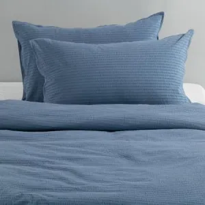 Canningvale Modella Quilt Cover Set - Blue, Double, Cotton by Canningvale, a Sheets for sale on Style Sourcebook