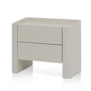 Latonya Bedside Table - Light Grey by Interior Secrets - AfterPay Available by Interior Secrets, a Bedside Tables for sale on Style Sourcebook