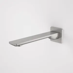 Caroma Urbane II Low Lead Square 220mm Basin/Bath Outlet Gunmetal by Caroma, a Bathroom Taps & Mixers for sale on Style Sourcebook