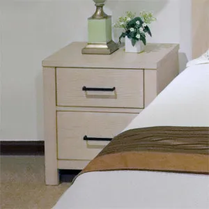 Dunoon Poplar Timber Bedside Table by Cosyhut, a Bedside Tables for sale on Style Sourcebook