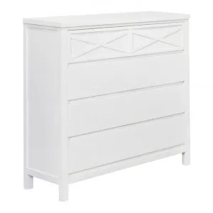 Westover Poplar Timber 4 Drawer Tallboy by Cosyhut, a Dressers & Chests of Drawers for sale on Style Sourcebook