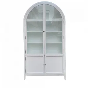 Arch' Glass Display Cabinet - White by Style My Home, a Cabinets, Chests for sale on Style Sourcebook