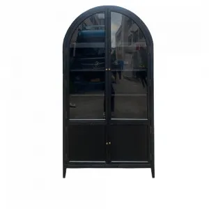 Arch' Glass Display Cabinet - Black by Style My Home, a Cabinets, Chests for sale on Style Sourcebook