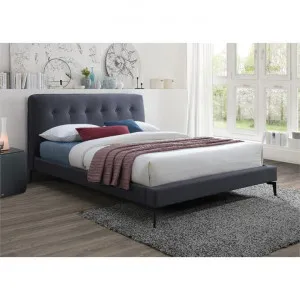 Atomino Fabric Platform Bed, Double by Dodicci, a Beds & Bed Frames for sale on Style Sourcebook