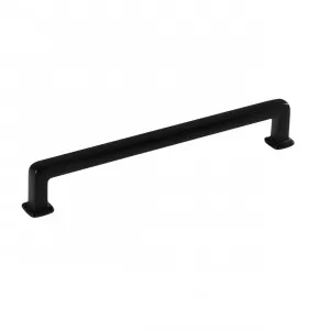 Momo Otto D Handle - Matt Black by Momo Handles, a Cabinet Handles for sale on Style Sourcebook