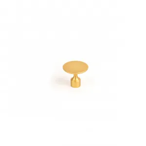 Momo Floid Knob - Brushed Gold by Momo Handles, a Cabinet Hardware for sale on Style Sourcebook