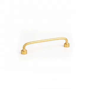 Momo Floid D Handle - Brushed Gold by Momo Handles, a Cabinet Hardware for sale on Style Sourcebook