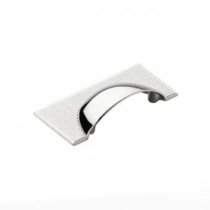 Momo Barrington Cup Pull - Polished Nickel by Momo Handles, a Cabinet Hardware for sale on Style Sourcebook