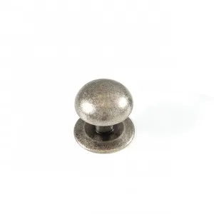 Momo Trafalgar Round Knob - Pewter by Momo Handles, a Cabinet Hardware for sale on Style Sourcebook